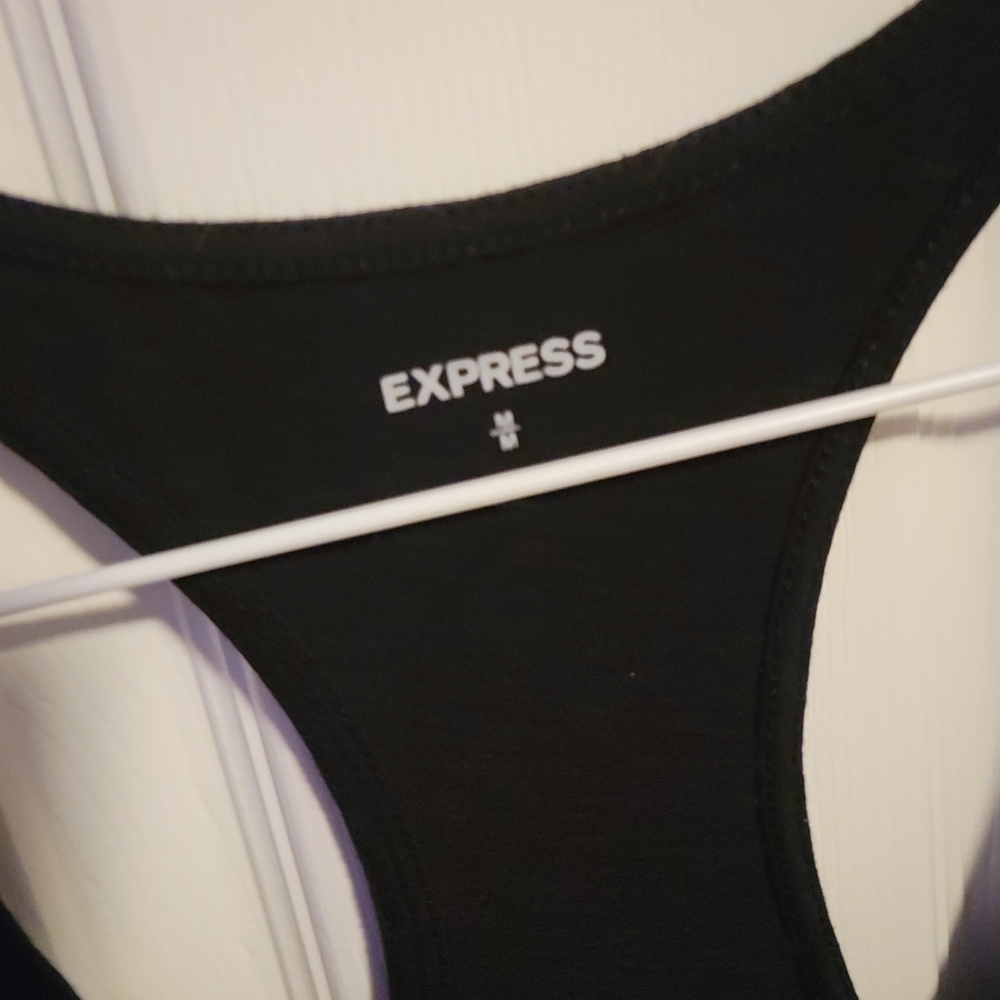 NWOT Express Heart Racer Back Tank - Picture 2 of 3